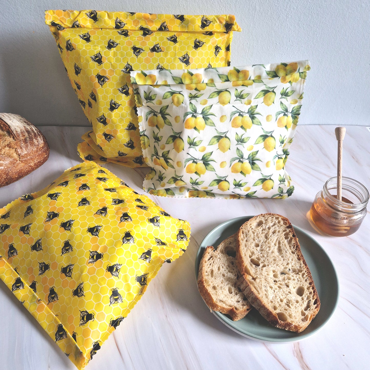 Value Bundle: The Bread Bag + 2x Sandwich Bags Set of 3