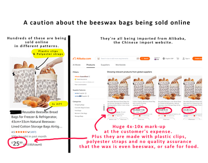 Value Bundle: The Bread Bag + 4x Large Sandwich/Big Bowl Wraps