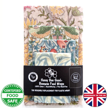 Beeswax Wrap from our Sustainability Award-winning UK Small Family Business. 3,600 5* Reviews. WHOLESALE, too.