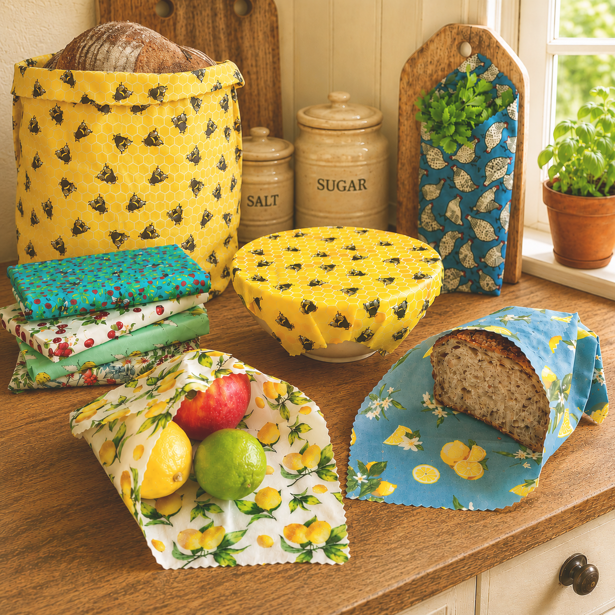Value Bundle: The Bread Bag + 4x Large Sandwich/Big Bowl Wraps
