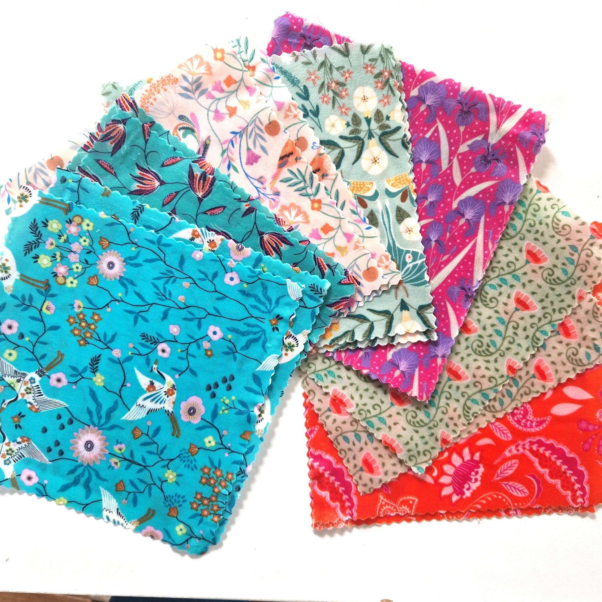 Reusable Beeswax Food Wraps 100% Hand Made in the UK by Honey Bee Good.