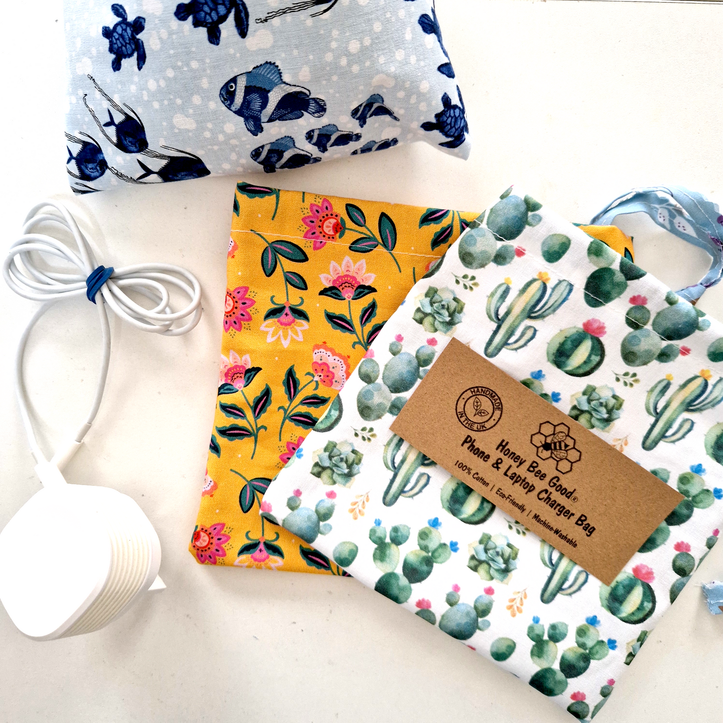 Charger Cable Bags for Phones & Laptops | Travel Cable Pouch