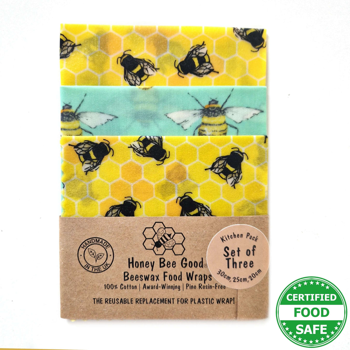 Beeswax Wrap from our Sustainability Award-winning UK Small Family Business. 3,600 5* Reviews. WHOLESALE, too.