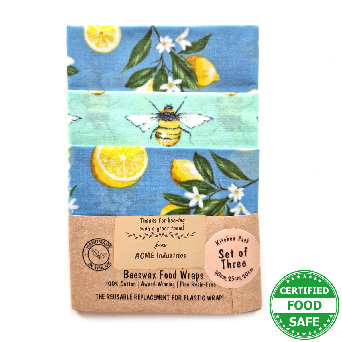 Beeswax Wrap from our Sustainability Award-winning UK Small Family Business. 3,600 5* Reviews. WHOLESALE, too.