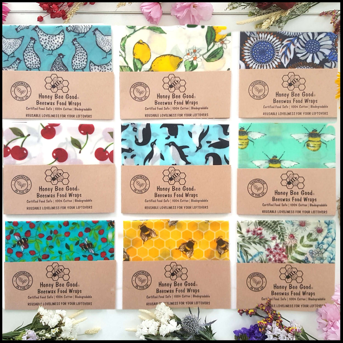 Beeswax Wrap from our Sustainability Award-winning UK Small Family Business. 3,600 5* Reviews. WHOLESALE, too.