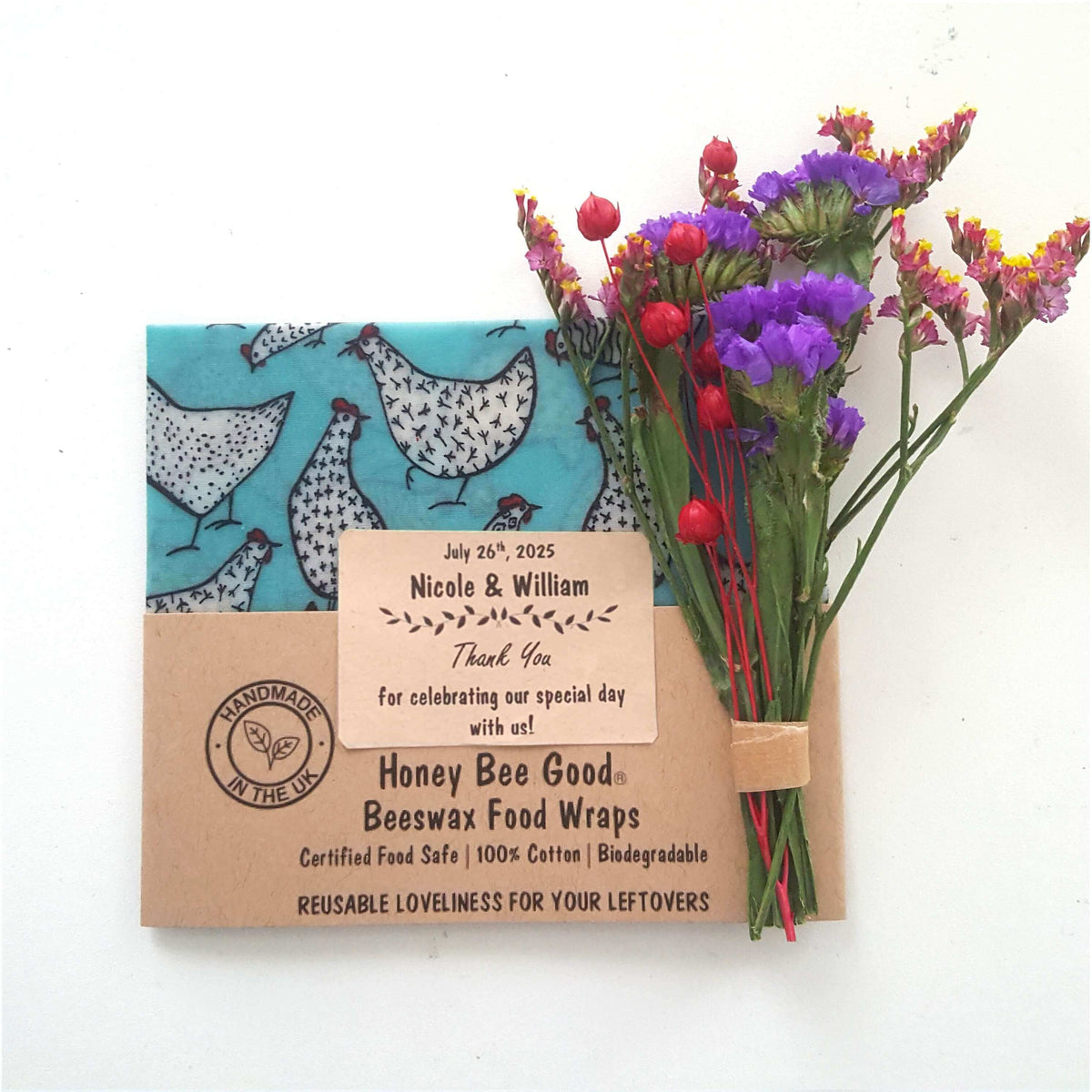 Beeswax Wrap from our Sustainability Award-winning UK Small Family Business. 3,600 5* Reviews. WHOLESALE, too.