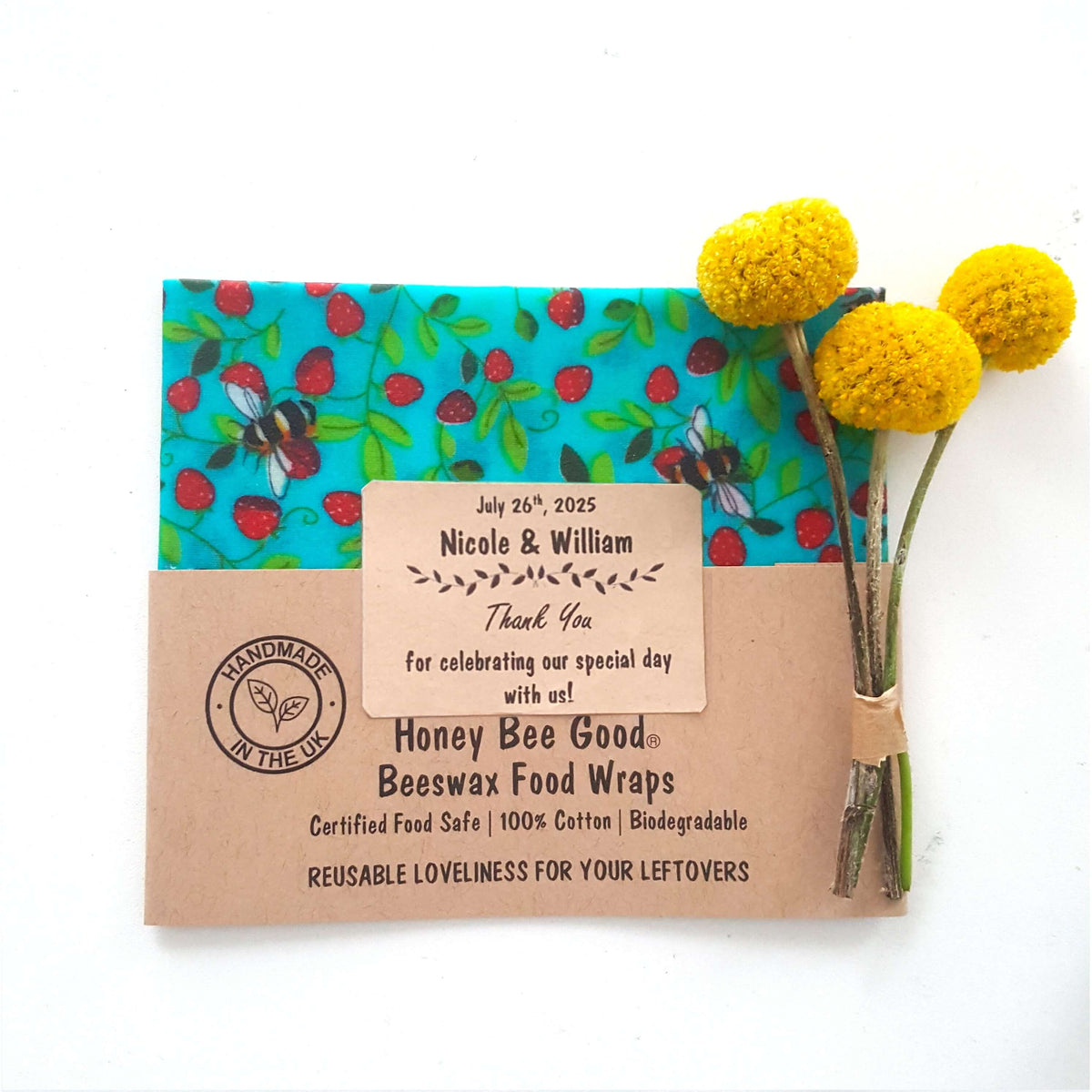 Beeswax Wrap from our Sustainability Award-winning UK Small Family Business. 3,600 5* Reviews. WHOLESALE, too.