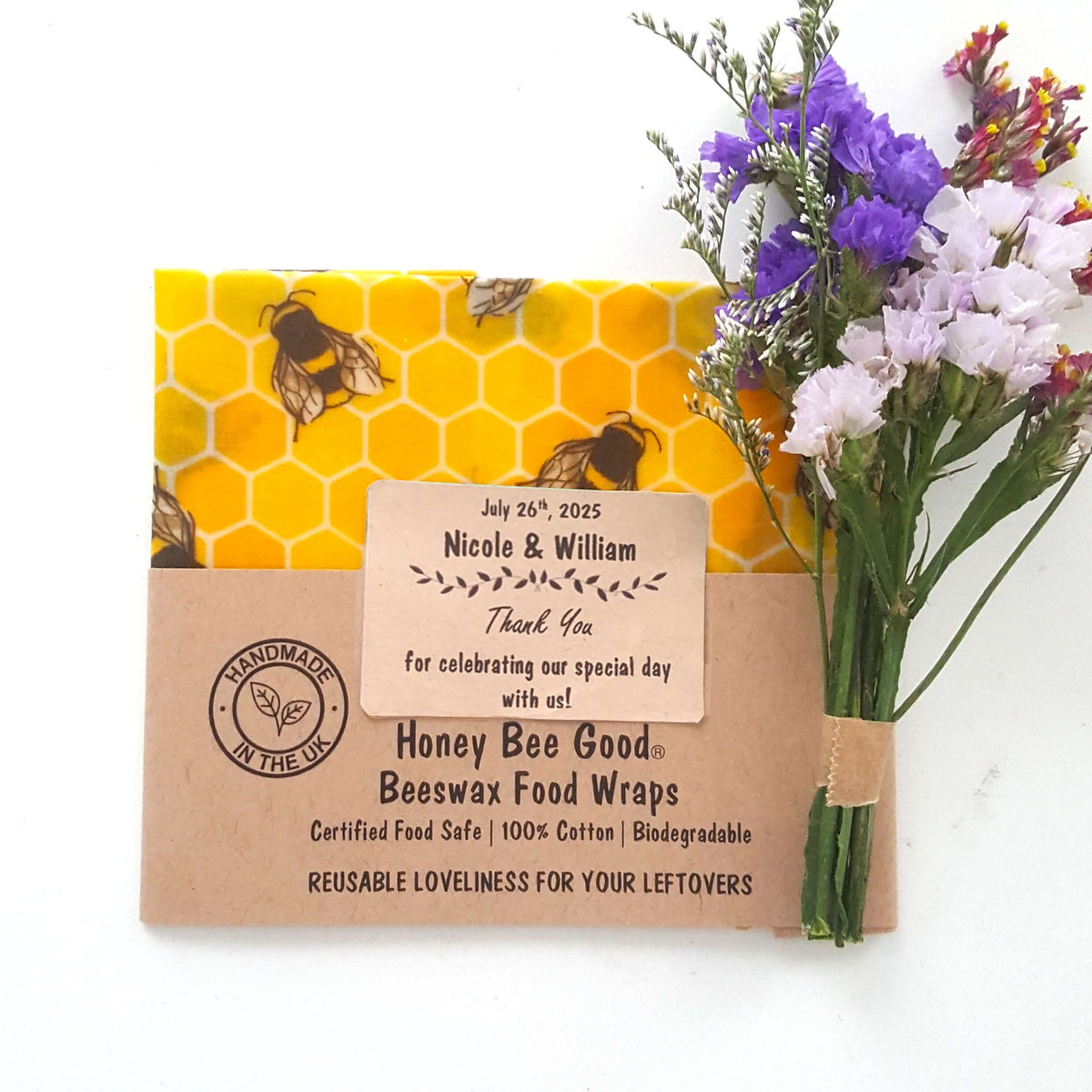 Beeswax Wrap from our Sustainability Award-winning UK Small Family Business. 3,600 5* Reviews. WHOLESALE, too.