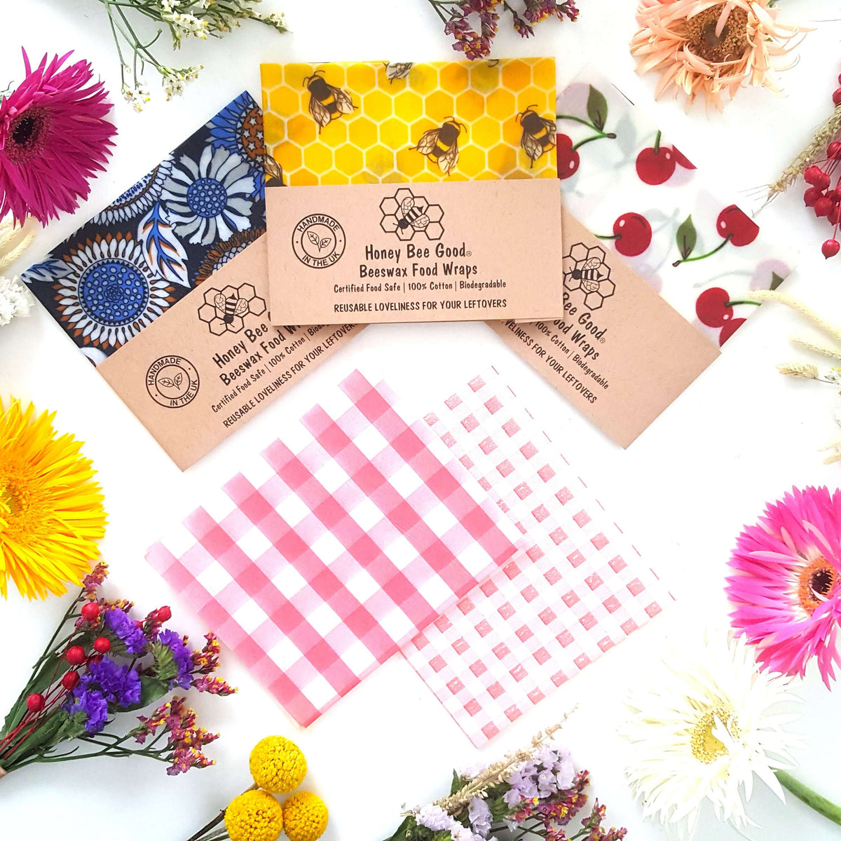 Beeswax Wrap from our Sustainability Award-winning UK Small Family Business. 3,600 5* Reviews. WHOLESALE, too.