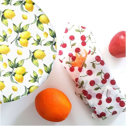 Classic Set of 2 Large Beeswax Wraps | Italian Kitchen