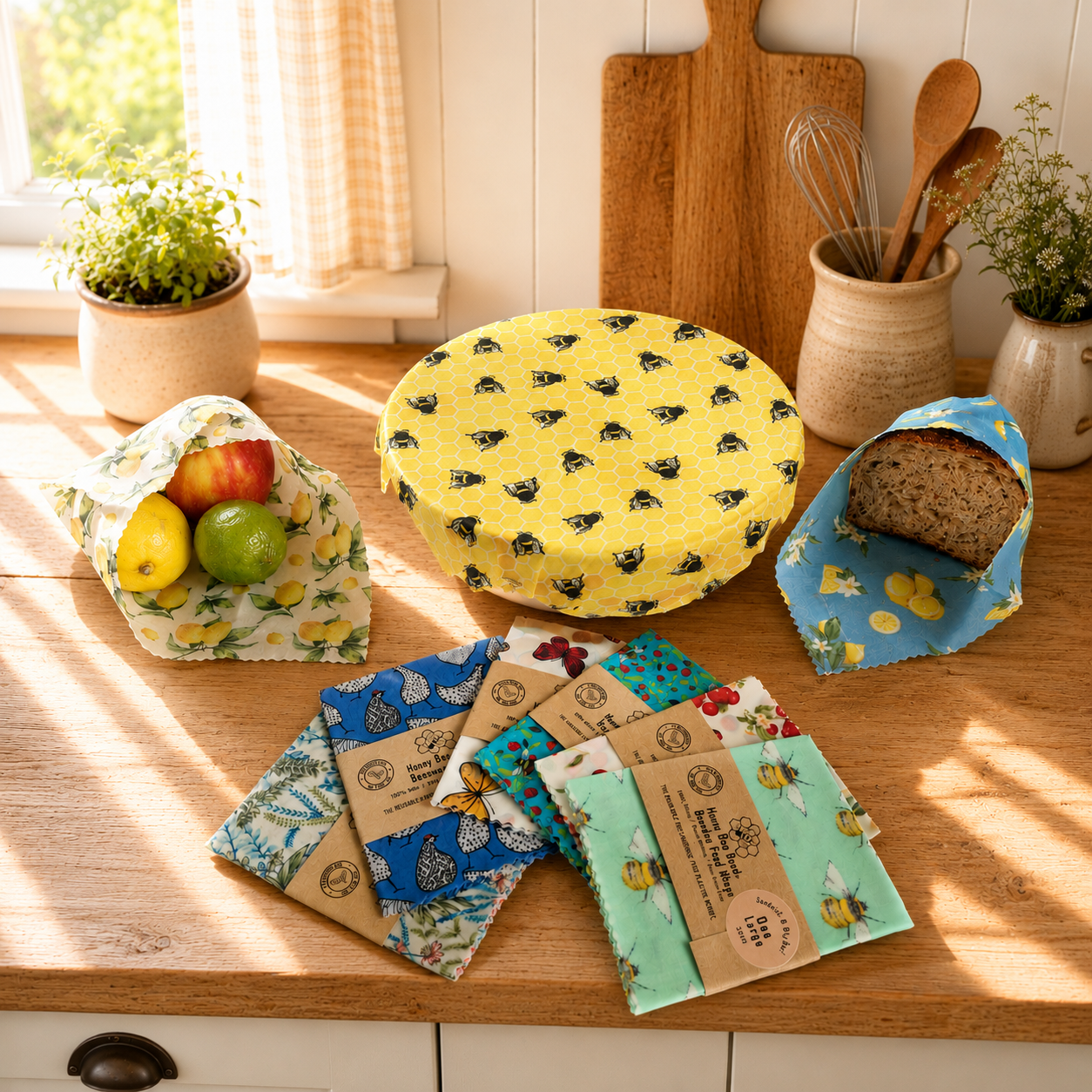 Value Bundle: The Bread Bag + 4x Large Sandwich/Big Bowl Wraps