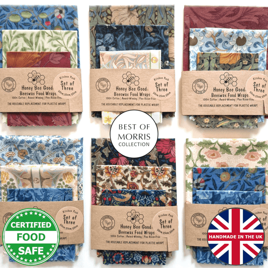 Beeswax Wrap from our Sustainability Award-winning UK Small Family Business. 3,600 5* Reviews. WHOLESALE, too.