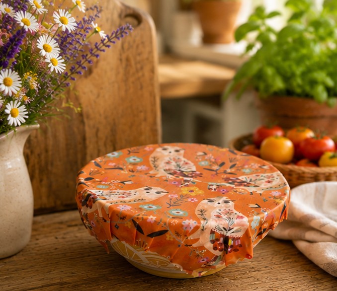 Set of 4 GREAT FOR CHEESES | 4x 25cm wraps