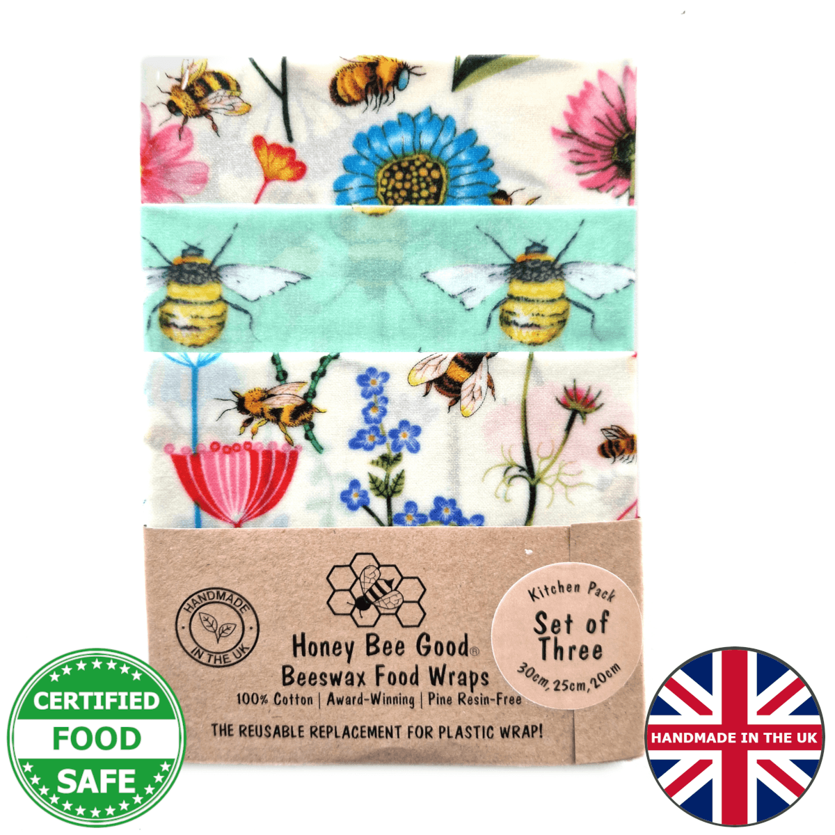 Beeswax Wrap from our Sustainability Award-winning UK Small Family Business. 3,600 5* Reviews. WHOLESALE, too.
