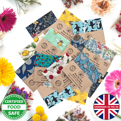 Beeswax Wrap from our Sustainability Award-winning UK Small Family Business. 3,600 5* Reviews. WHOLESALE, too.