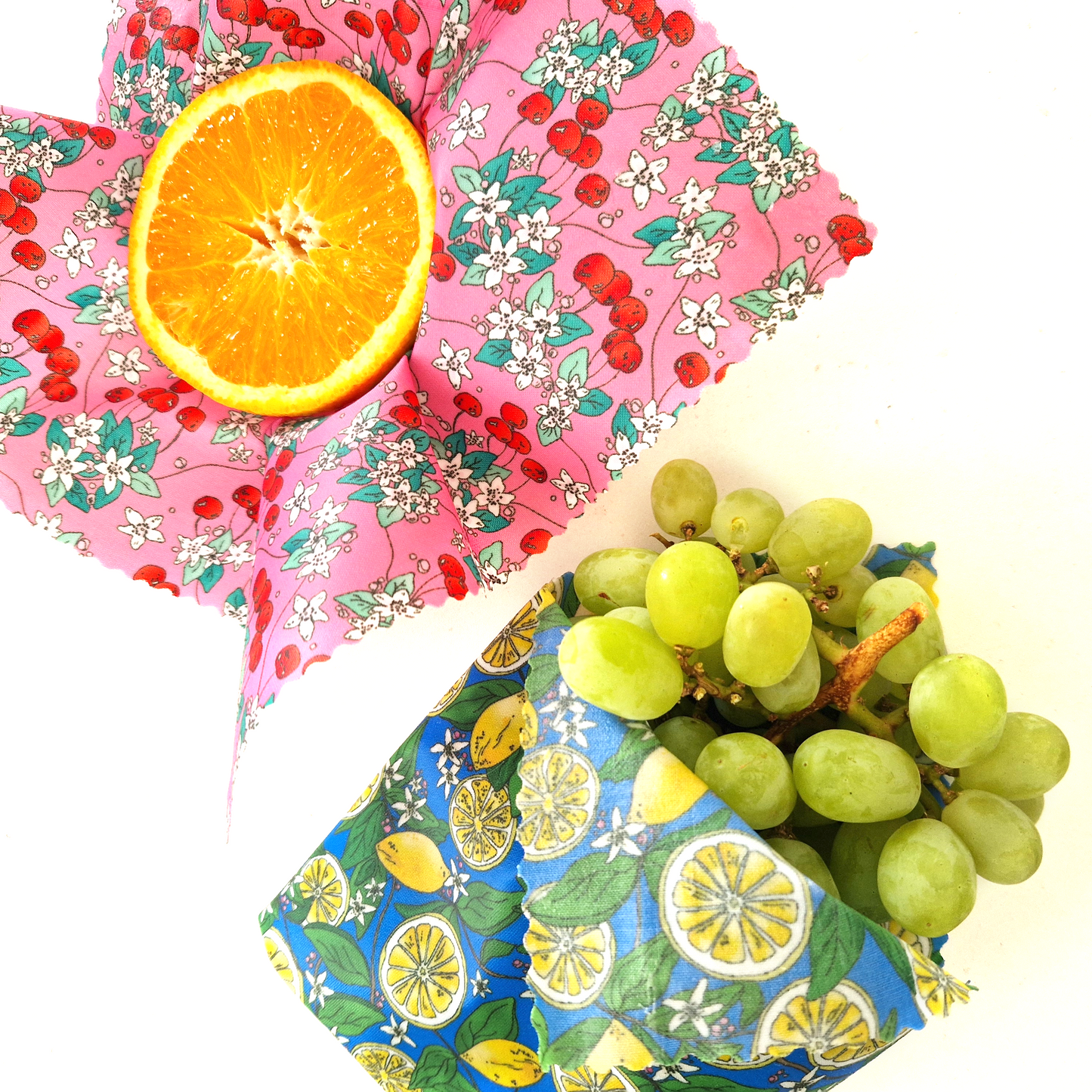 Classic British Collection Set of 3 Beeswax Wraps | Sunny Fruit