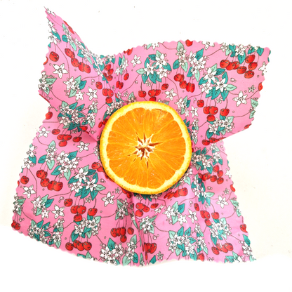 Classic British Collection Set of 3 Beeswax Wraps | Sunny Fruit