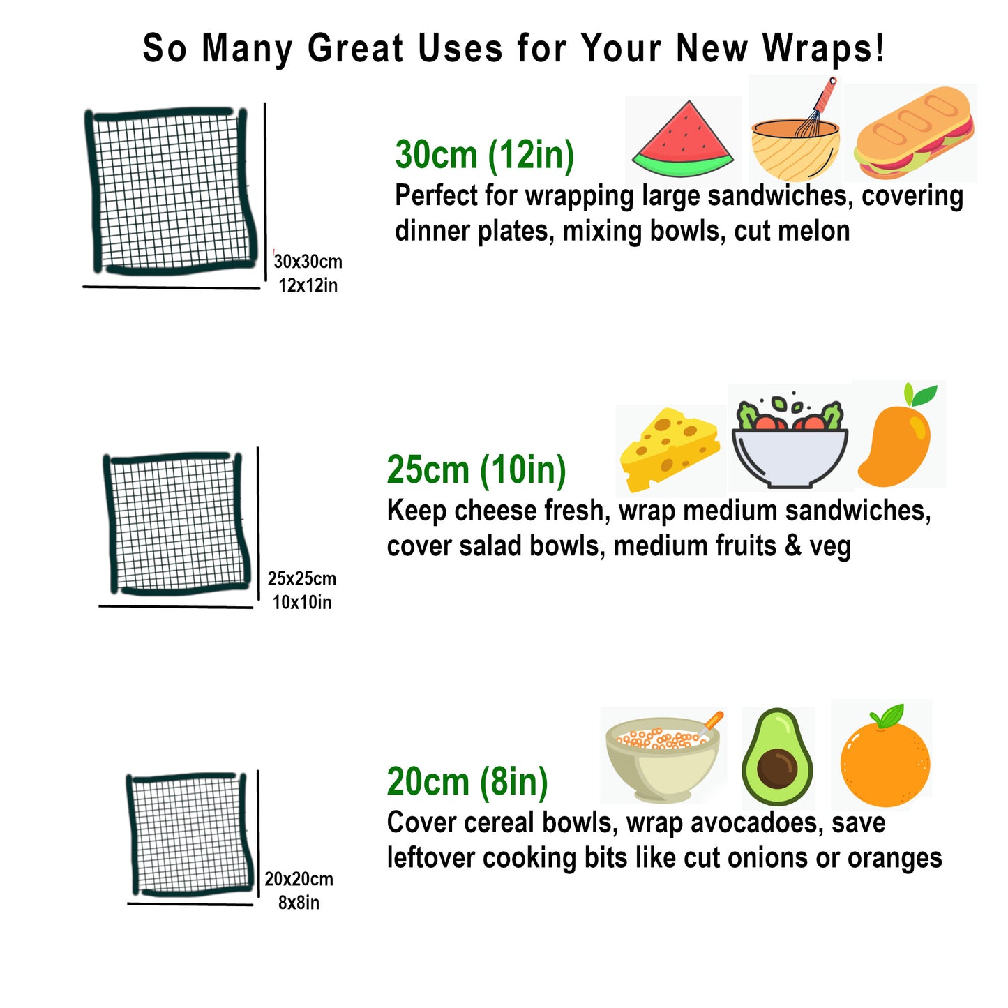 Classic British Collection Set of 3 Beeswax Wraps | Koi Pond