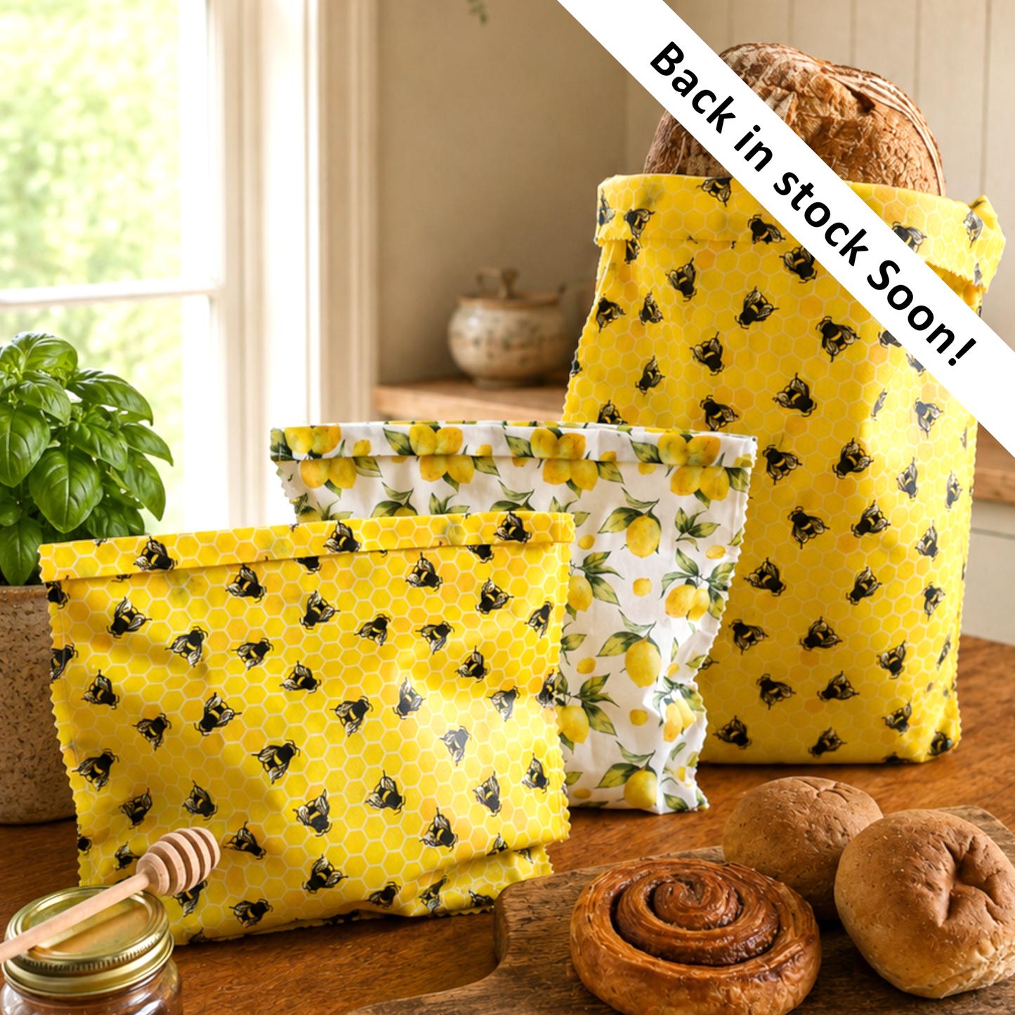 Value Bundle: The Bread Bag + 2x Sandwich Bags Set of 3