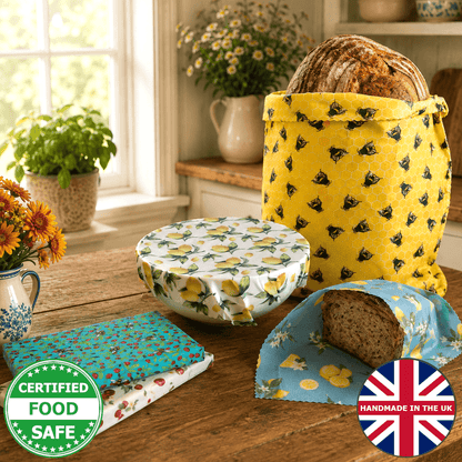 XXL Beeswax Bread Bag from our Sustainability Award-winning UK Small Family Business. 3,600 5* Reviews. WHOLESALE, too.